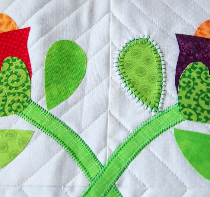 4 essential tips to applique with decorative stitches