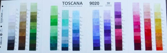 135 colors of Toscana