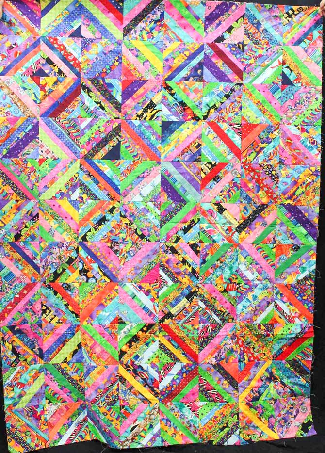 3 key steps to string quilting an eclectic beauty