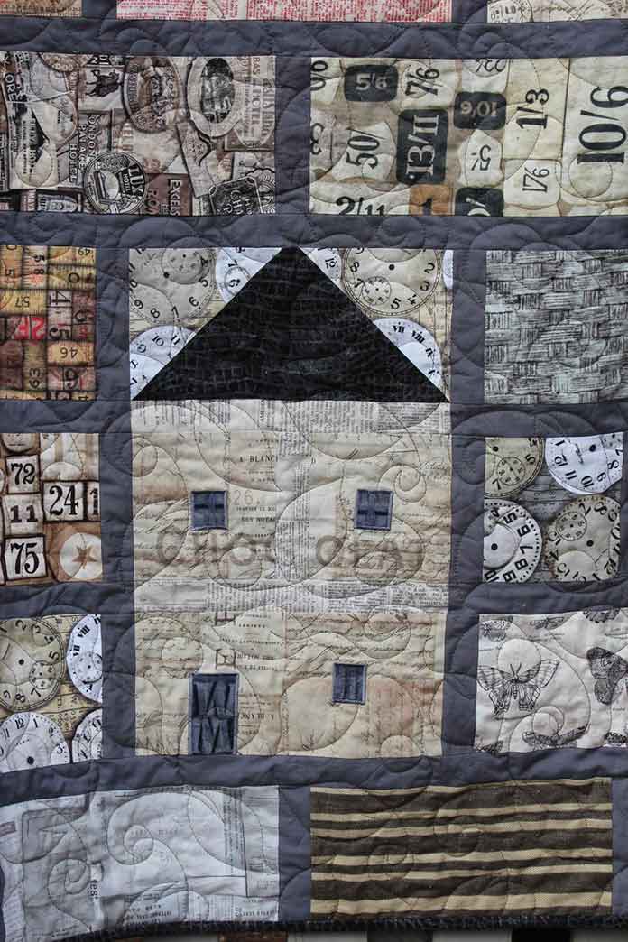 Quilting on the house