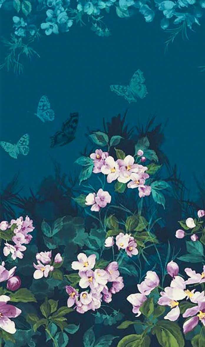 Mystic Garden has a running yardage fabric that looks like a panel and can be cut into whatever length desired.