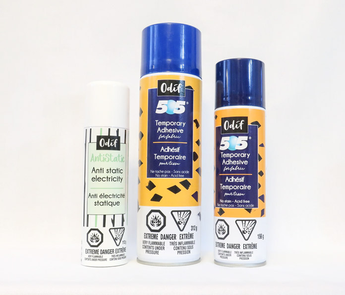 The many uses of Odif adhesive sprays - QUILTsocial