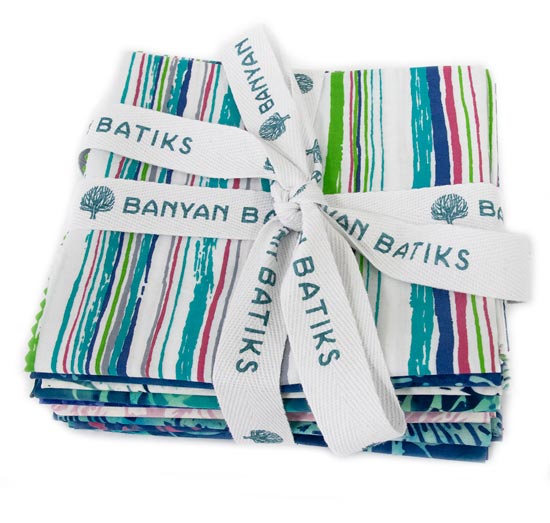 QUILTsocial Giveaway 262: Boho Beach 10-Fat Quarter Bundle!