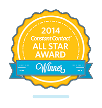 Constant Contact All-Star Award Badge