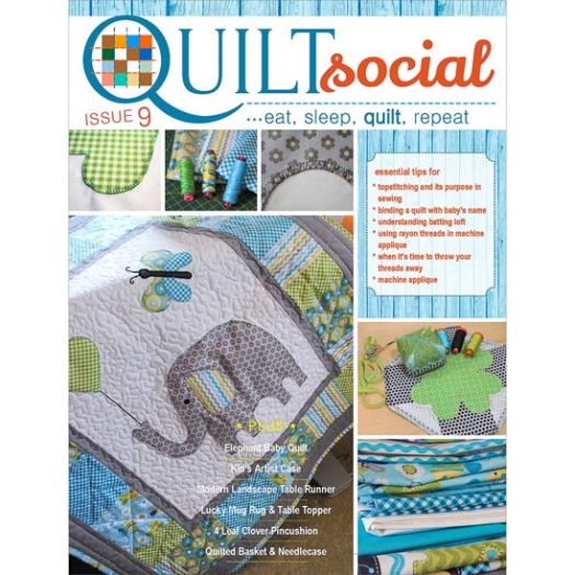 FREE QUILTsocial Magazine Issue 9