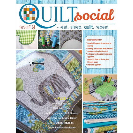 FREE QUILTsocial Magazine Issue 9