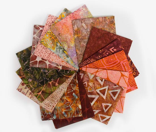 QUILTsocial Giveaway 227: Fat Quarter Bundle of Rock City by Banyan Batiks!
