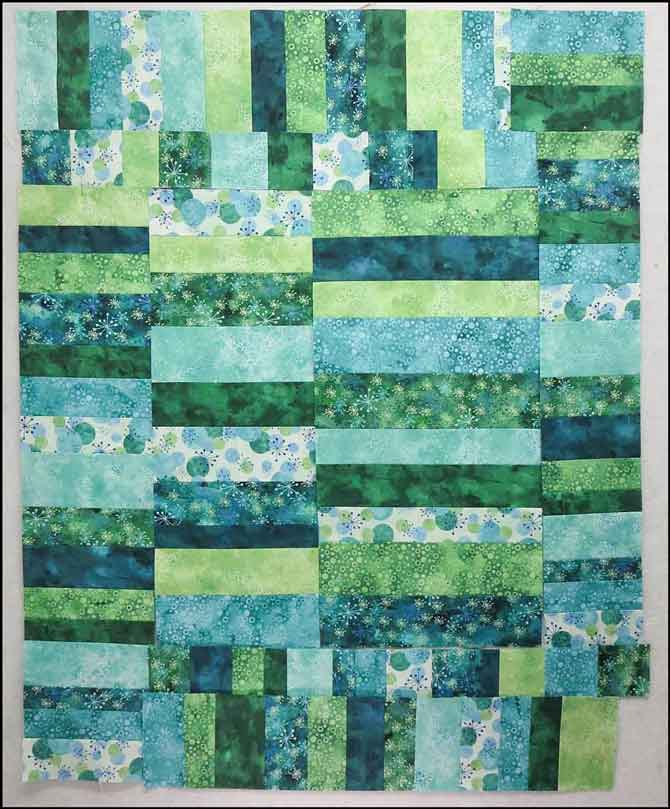 This gives you a good idea about how your modern baby quilt will look.