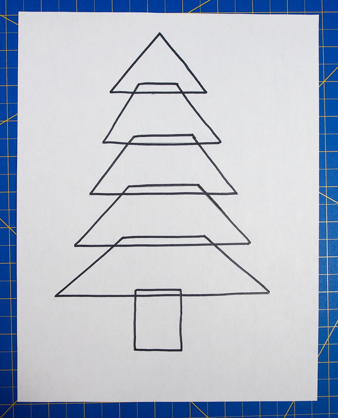 Tree template, Click on the picture to download PDF