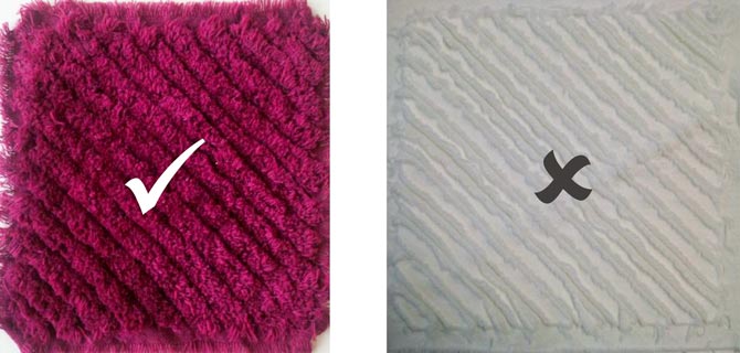 how to create fabric chenille