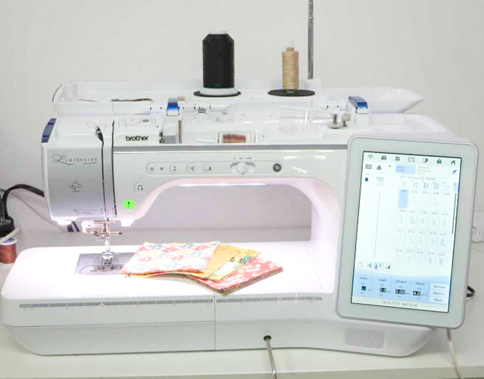 The New Brother The Luminaire XP1 Sewing, Embroidery and Quilting Machine