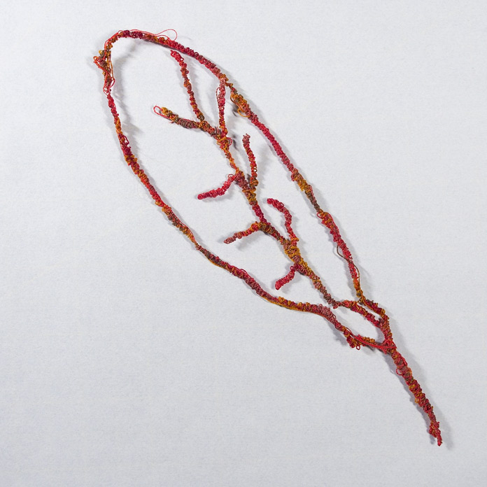 The thread lace leaf