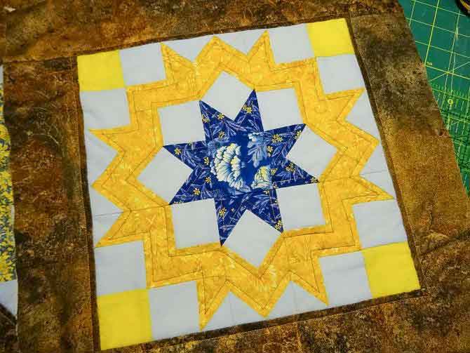 Orphan block once quilted