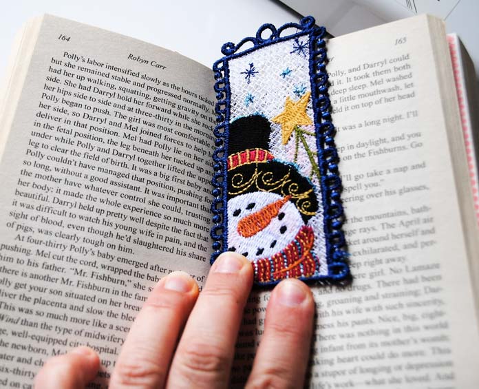 The finished bookmark