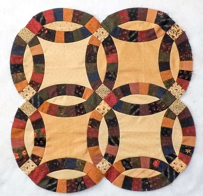 Double Wedding Ring Quilt Pattern - Quiltingboard Forums