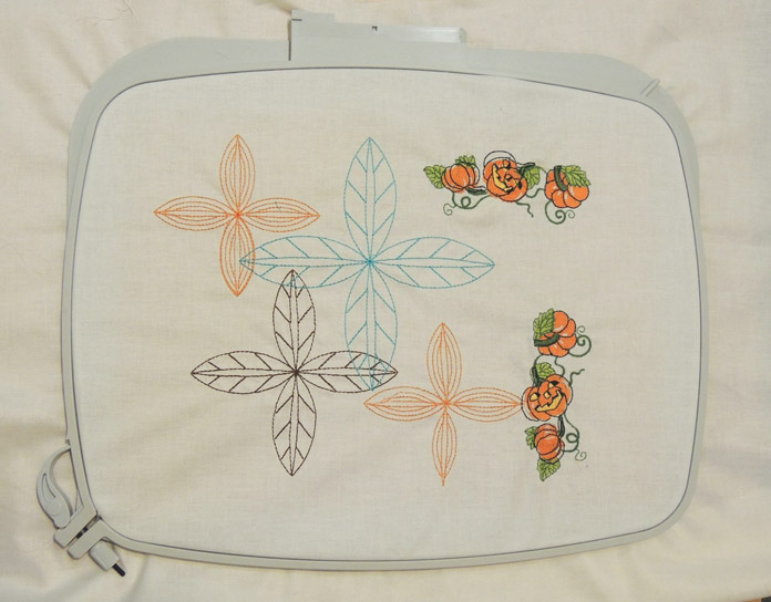 Wildflower Just Married Back Patch, Embroidered Iron On