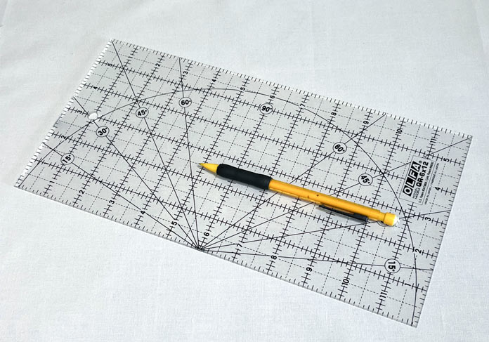 Arteza 6x12 Acrylic Quilters Ruler