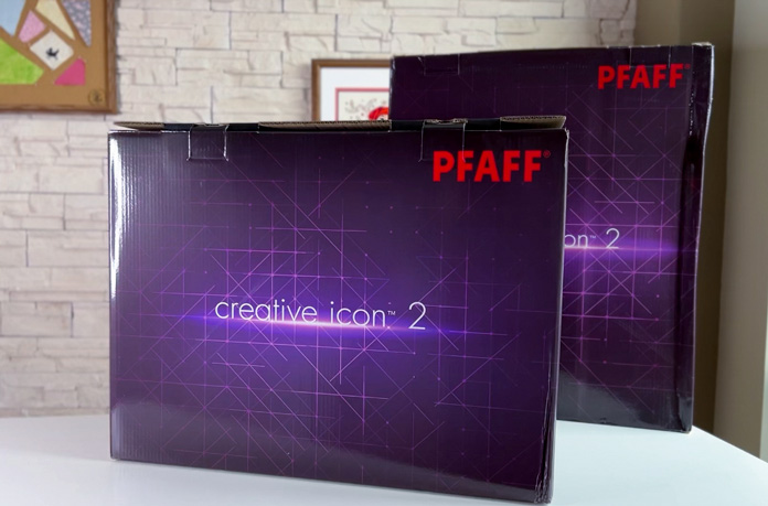 The PFAFF creative icon 2 Sewing and Embroidery Machine is new in the boxes