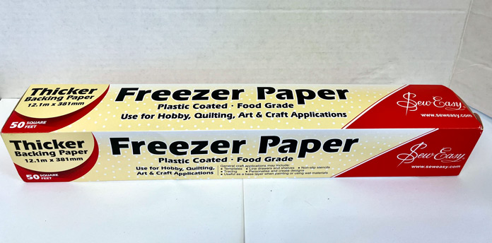 Box of Sew Easy Freezer Paper for Quilting & Applique