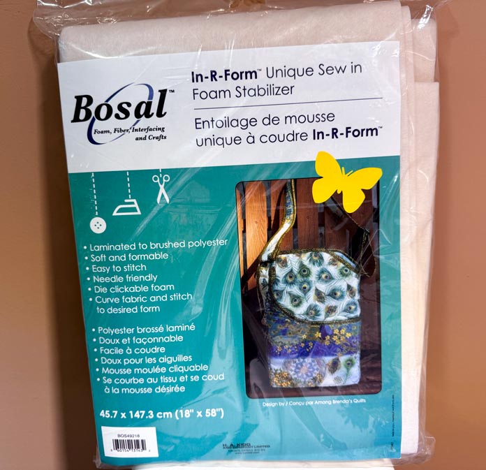 A package of Bodal In-R-Form Unique Sew-In Foam Stabilizer