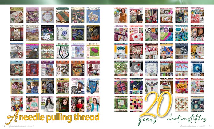 A Needle Pulling Thread, 20 years of creative stitches