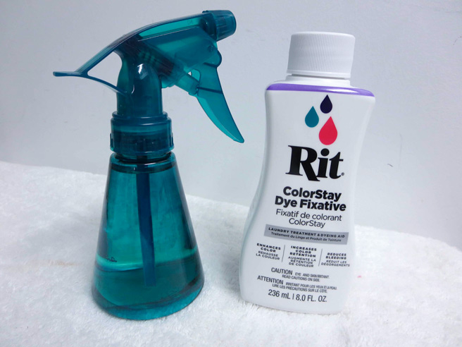 Can I use Rit dye, without rinsing, to color a huge amount of