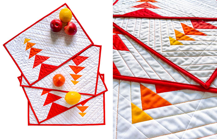 I Live It Bright Placemats by Paul Léger for ANPTmag Issue 65; photo by Carla A. Canonico for ANPTmag