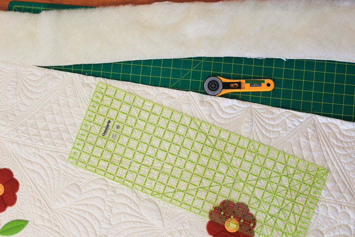 Quilting for baby - Tummy Time Mat