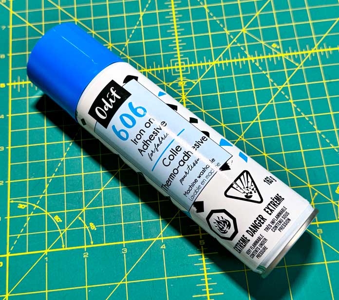 A can of Odif 606 fusible Adhesive web