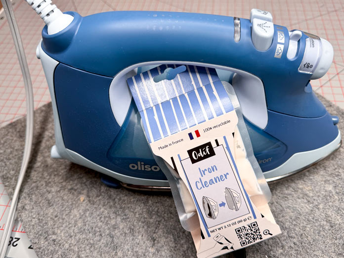 An Odif iron cleaner with a new oliso iron