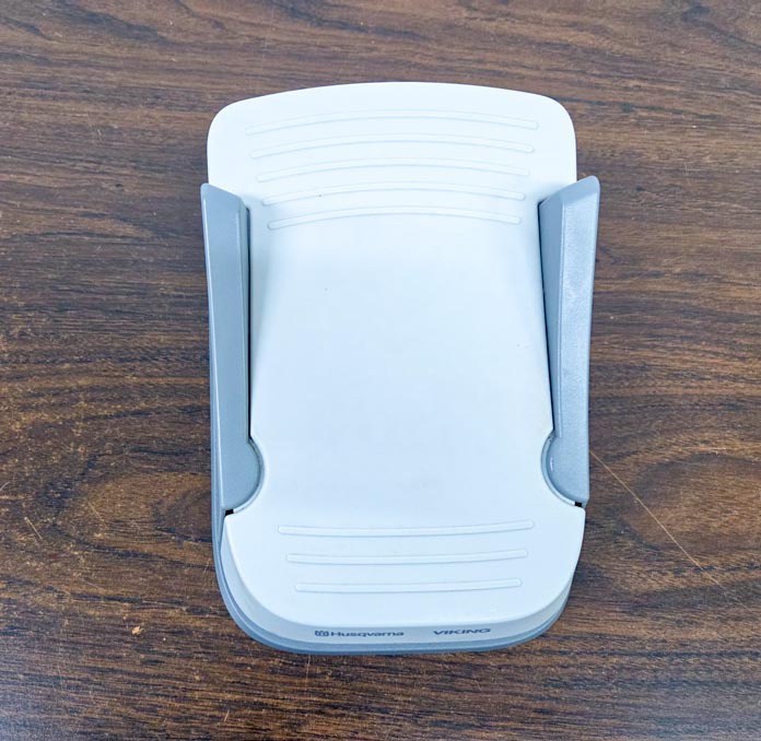 A large sewing machine foot pedal