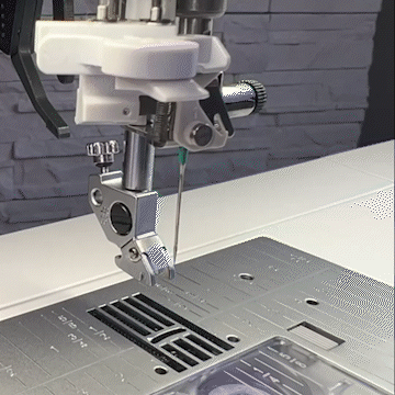 A demonstration of attaching the 6A Dynamic Spring Foot on the PFAFF creative icon 2 Sewing and Embroidery Machine 