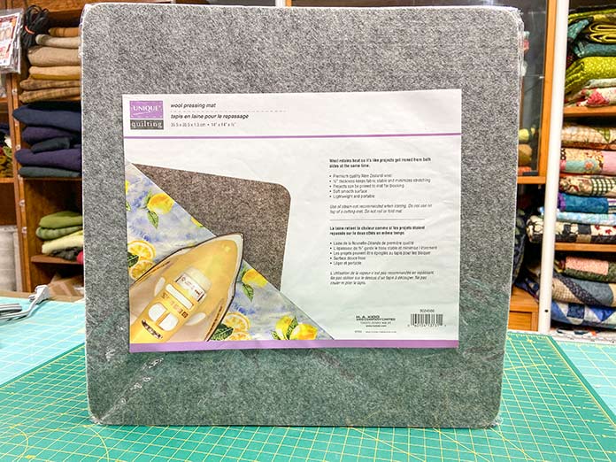 Wool Pressing Ironing Mat for Quilting, Heat Absorbent Portable
