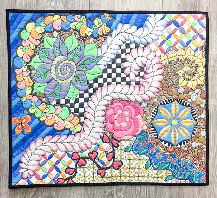 Crayola Washable Markers and Quilt Marking, Technique of the Week -  mandalei quilts