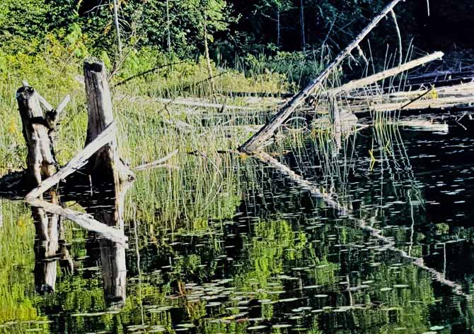 Another photo of Klein Lake, British Columbia.