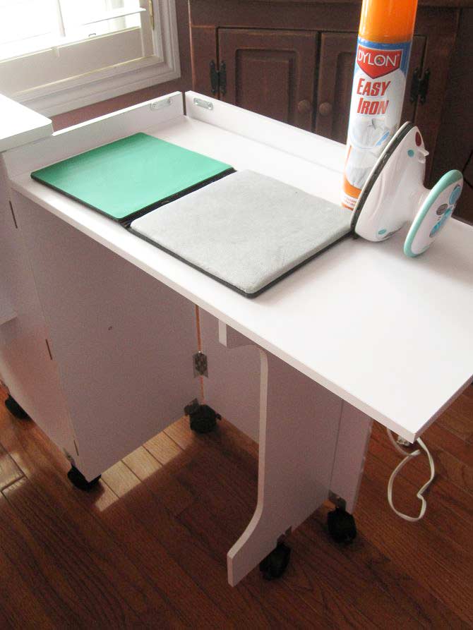 Is it a pressing station or a serger table? It's both!