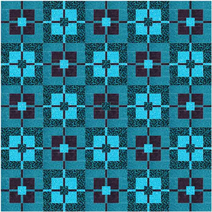 Square Dance: One Block Beginner Quilt Pattern - Studio R Quilts