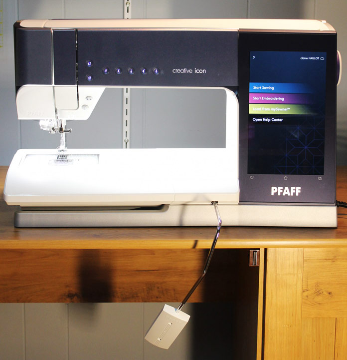 The PFAFF creative icon makes sewing and quilting such a breeze.