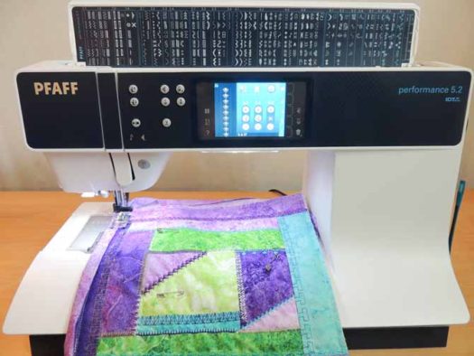 Sewing on the binding Performance 5.2