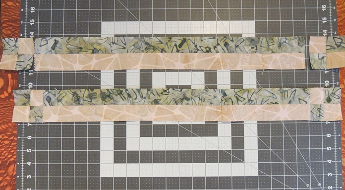 Border units for table runner