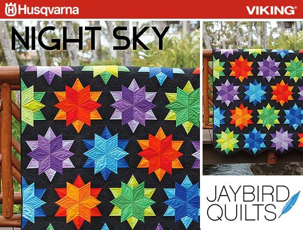 WEEKLY GIVEAWAY! Night Sky by JayBird Quilts
