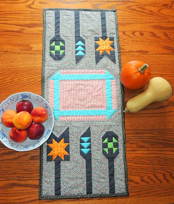 quilted table runner free project