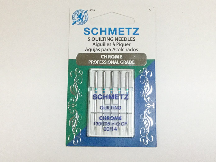SCHMETZ Chrome Topstitch needles size 90/14