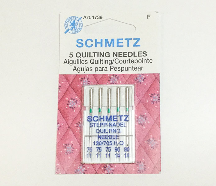 SCHMETZ 75/11 Quilting needles help you to achieve accurate piecing. A tutorial on thread painting using SCHMETZ needles/ Gütermann threads / Northcott fabric