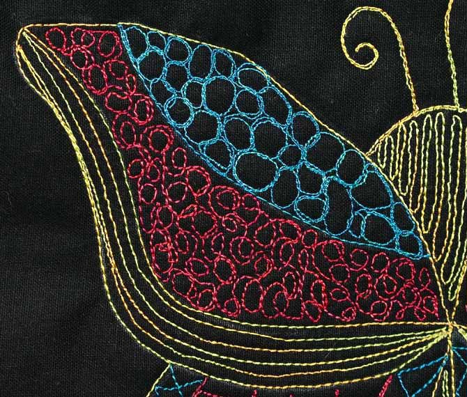 Stitched Butterfly