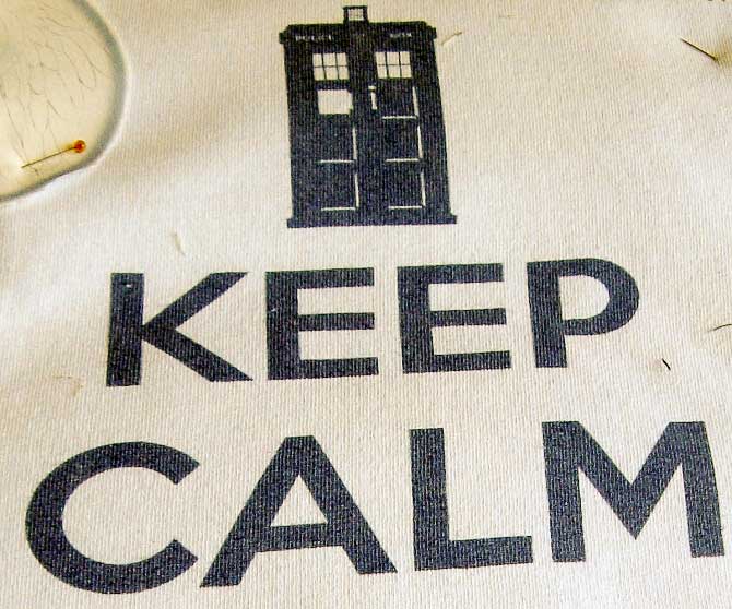 Keep calm! There's a way to preserve a special T-shirt.